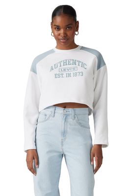 Polerón Mujer Bleacher Sweatshirt Blanco Levis 001QZ-0000
