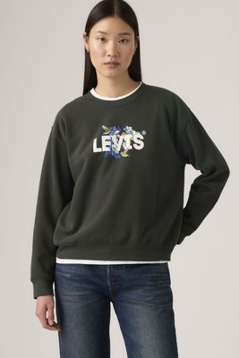 Polerón Mujer Everyday Crew Negro Levis A8800-0066