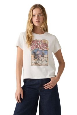 Polera Mujer Graphic Boxy Tshirt Blanco Levis A8804-0049