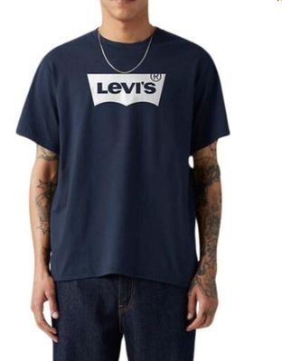 Polera Hombre House Mark Graphic Azul Levis 22489-0410