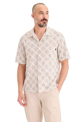 Imagen 1 del producto Camisa Hombre Camp SS Regular Fit Beige A1732-0057