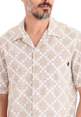 Imagen 2 del producto Camisa Hombre Camp SS Regular Fit Beige A1732-0057