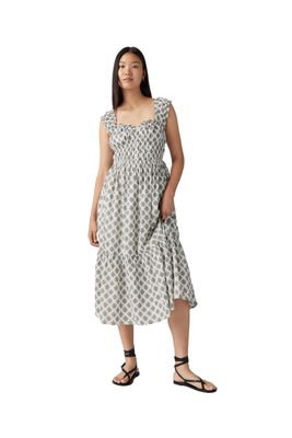 Vestido Mujer Amaya Tiered Maxi Dress Blanco Levis 001TB-0001