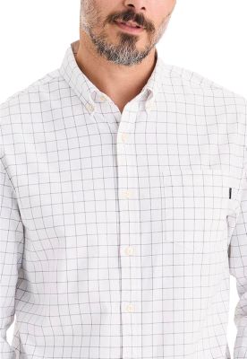 Imagen 2 del producto Camisa Hombre Oxford Regular Fit Blanco Cuadros A3139-0068