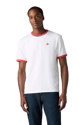 Polera Hombre Retro Emb Ringer Tee Blanco Levis 003R5-0000