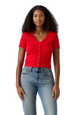 Polera Mujer Muse Tee Rojo Levis A8782-0020