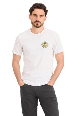 Polera Hombre Graphic Tee Slim Fit Blanco A1103-0319