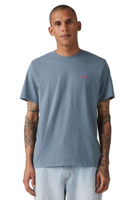 Polera Hombre Ss Classic Hm Tee Azul Levis 56809-0142