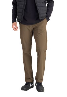 Pantalón Hombre Chino Go Airweave Slim Fit Café