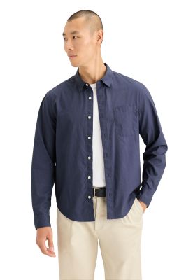 Camisa Hombre Ultimate LS Regular Fit Azul Marino 52669-0457