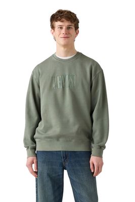 Polerón Hombre Relaxd Graphic Crew Verde Levis 38712-0471