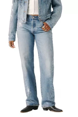 Jeans Mujer 501 '90s Celeste Levis A1959-0112