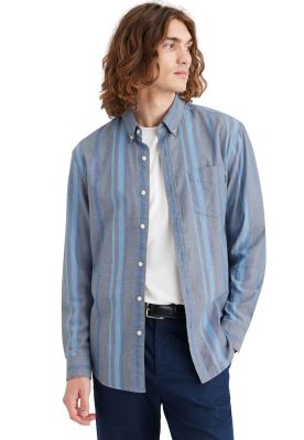 Camisa Hombre Oxford Regular Fit Indigo A3139-0037