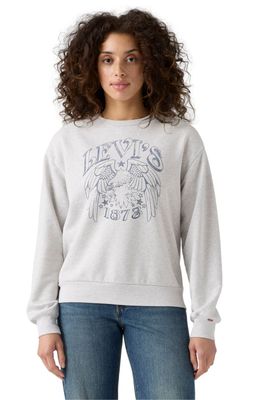 Imagen 1 del producto Polerón Mujer Graphic Heritage Crew Gris Levis A7288-0100