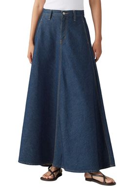 Falda Mujer Xl Skirt Azul Levis 001T4-0001