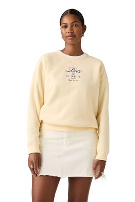 Polerón Mujer Gr Everyday Crew Beige Levis A8800-0088