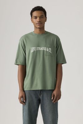 Polera Hombre Half Sleeve Verde Levis 001MH-0004