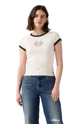 Polera Mujer Riley Raglan Tee Blanco Levis 003R2-0005