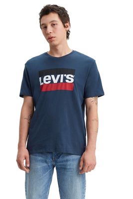 Polera Hombre Sportswear Logo Graphic Azul Levis 39636-0003
