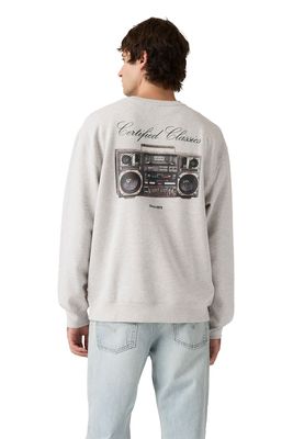 Imagen 2 del producto Polerón Hombre Relaxd Graphic Crew Gris Levis 38712-0491