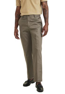 Pantalón Hombre Stain Defender Straight Fit Café A5210-0003
