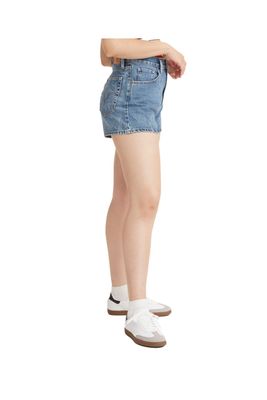 Imagen 2 del producto Shorts Mujer High Waisted Mom Azul Levis A1965-0001