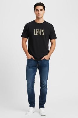 Polera Hombre Relaxed Fit Tee Negro Levis 16143-2162