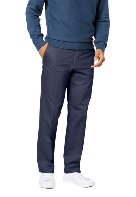 Pantalón Hombre Signature Khaki Straight Fit Azul 59409-0002