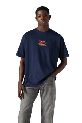 Polera Hombre Vintage Fit Graphic Tee Azul Levis 87373-0250