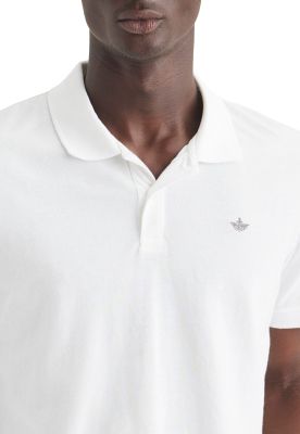 Imagen 2 del producto Polera Hombre Polo Rib Collar Regular Fit Blanco A6925-0001