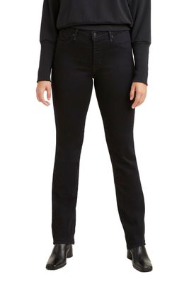 Jeans Mujer 314 Shaping Straight Negro Levis 19631-0000