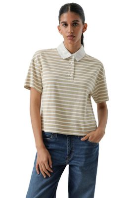 Polera Mujer Aries Rubgy Polo Beige Levis 004GQ-0002