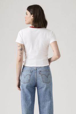 Imagen 2 del producto Polera Mujer Essential Sporty Tee Blanco Levis A8798-0073