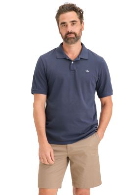 Polera Hombre Polo Pique Slim Fit Azul A1159-0115