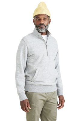 Polerón Hombre 1/2 Zip Fleece Regular Fit Gris