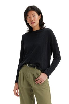 Polera Mujer Margot Long Sleeve Negro Levis A7248-0012