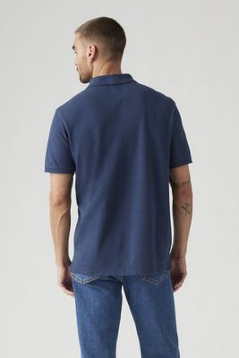 Imagen 2 del producto Polera Hombre Regular Fit Lisa con Logo Azul Levis 35883-0005