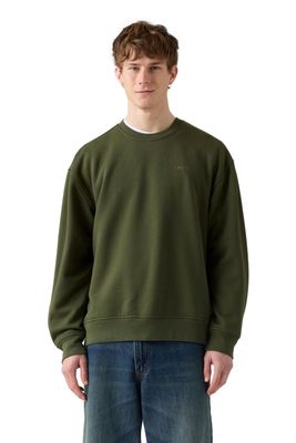 Polerón Hombre Sweats Crew Verde Levis A1572-0116