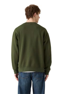 Imagen 2 del producto Polerón Hombre Sweats Crew Verde Levis A1572-0116