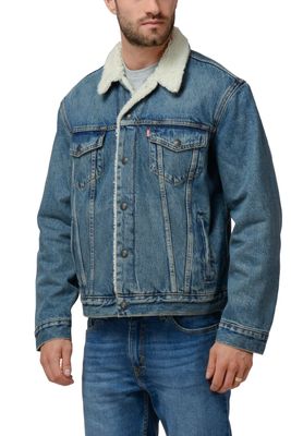 Chaqueta Hombre Sherpa Trucker Azul Levis 16365-0128