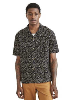 Imagen 1 del producto Camisa Hombre Seasonal Camp Collar Regular Fit Negro