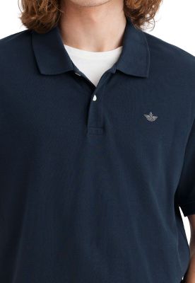 Imagen 2 del producto Polera Hombre Polo Rib Collar Regular Fit Azul A6925-0002