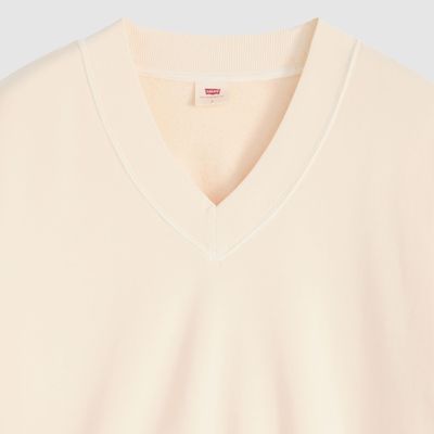 Imagen 2 del producto Polerón Mujer Vintage Vneck Beige Levis 005IF-0005