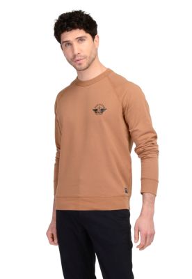 Polerón Hombre Original Crewneck Regular Fit Café A1104-0026