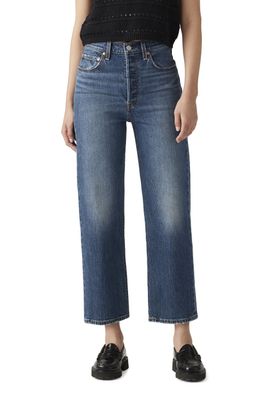 Jeans Mujer Ribcage Straight Ankle Azul Levis 72693-0218