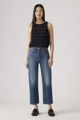 Imagen 2 del producto Jeans Mujer Ribcage Straight Ankle Azul Levis 72693-0218