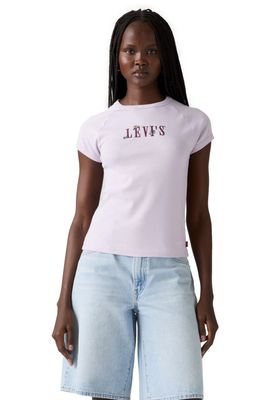 Polera Mujer Riley Raglan Tee Morado Levis 003R2-0002
