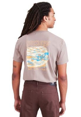 Imagen 2 del producto Polera Hombre Graphic Tee Slim Fit Café