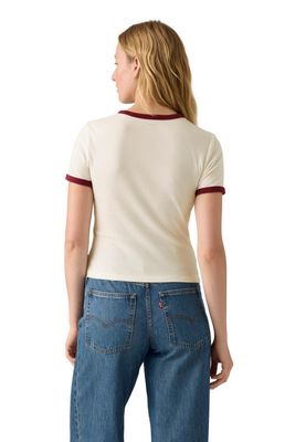 Imagen 2 del producto Polera Mujer Graphic Ringer Rickie Blanco Levis A3519-0027