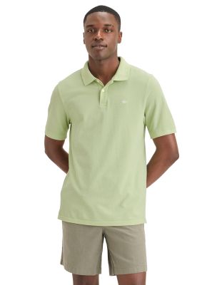 Polera Hombre Polo Pique Slim Fit Verde A1159-0120